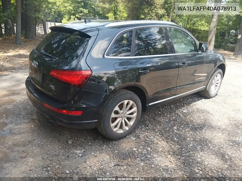 2013 Audi Q5 2.0T Premium VIN: WA1LFAFP4DA078913 Lot: 45475708