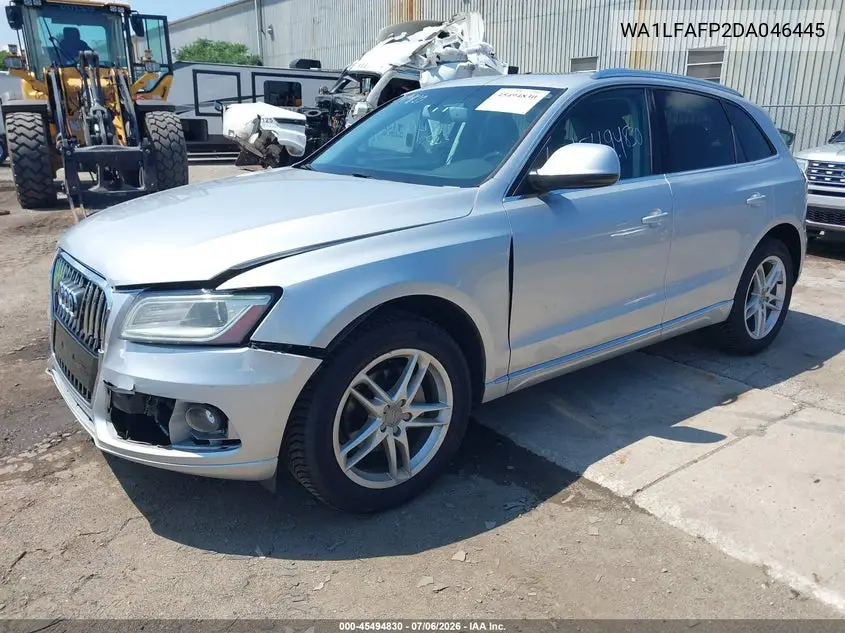 2013 Audi Q5 2.0T Premium VIN: WA1LFAFP2DA046445 Lot: 45494830