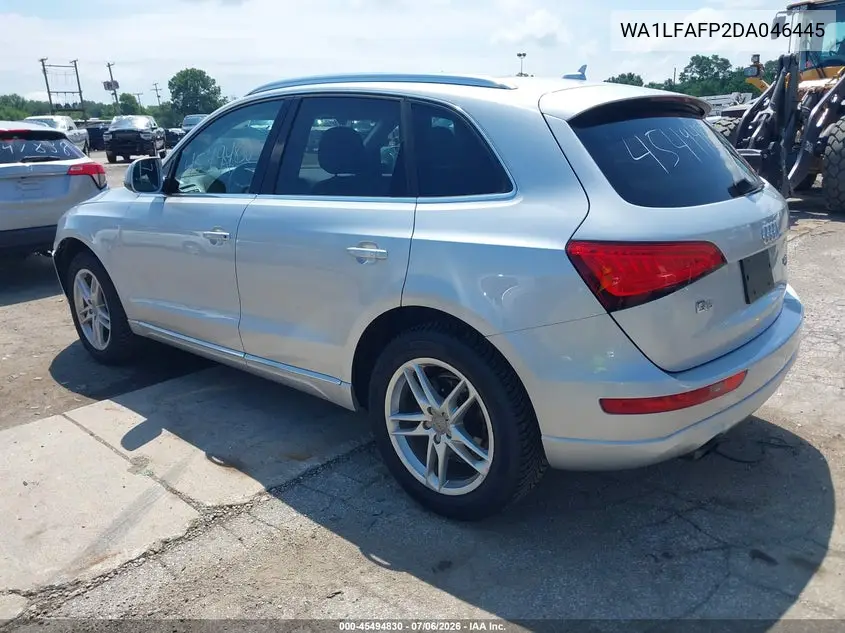 2013 Audi Q5 2.0T Premium VIN: WA1LFAFP2DA046445 Lot: 45494830