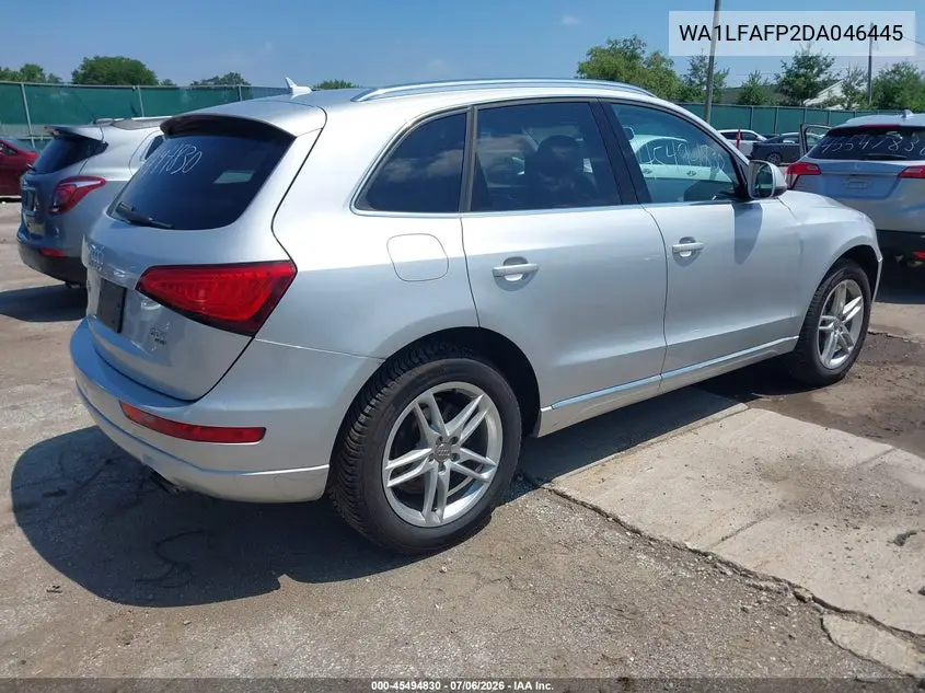 2013 Audi Q5 2.0T Premium VIN: WA1LFAFP2DA046445 Lot: 45494830