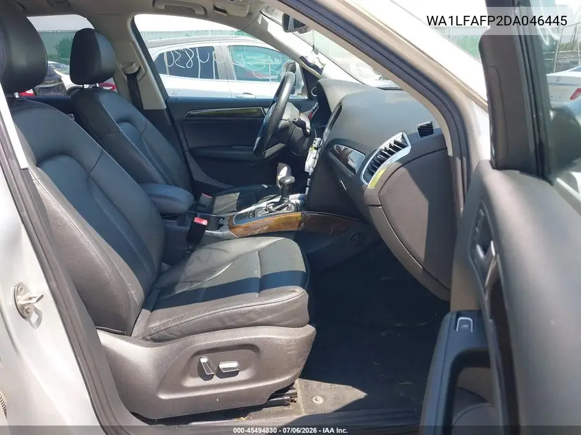 2013 Audi Q5 2.0T Premium VIN: WA1LFAFP2DA046445 Lot: 45494830