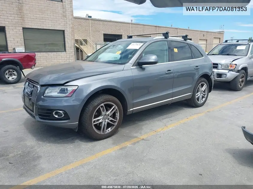 2013 Audi Q5 2.0T Premium VIN: WA1LFAFP7DA081353 Lot: 45675838