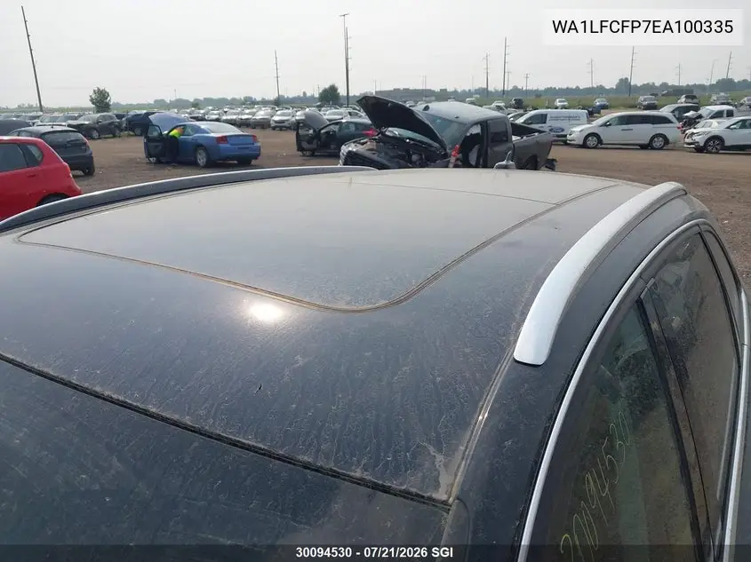 2014 Audi Q5 Premium Plus VIN: WA1LFCFP7EA100335 Lot: 30094530