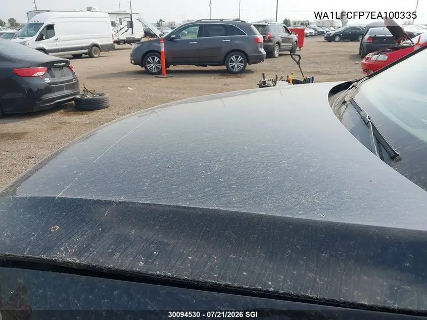 2014 Audi Q5 Premium Plus VIN: WA1LFCFP7EA100335 Lot: 30094530