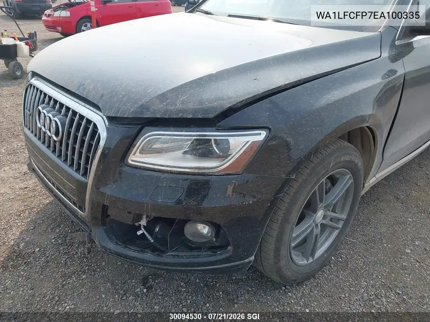 2014 Audi Q5 Premium Plus VIN: WA1LFCFP7EA100335 Lot: 30094530