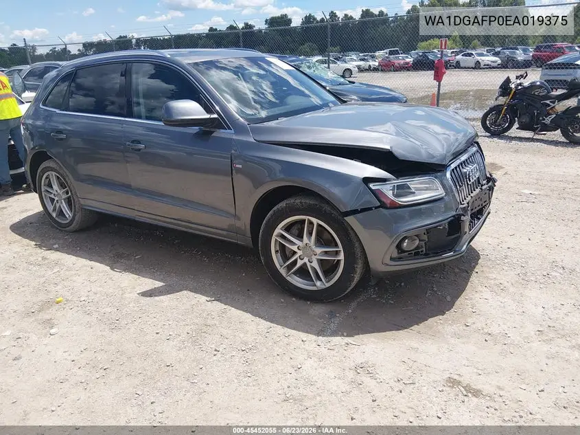 2014 Audi Q5 3.0T Premium Plus VIN: WA1DGAFP0EA019375 Lot: 45452055