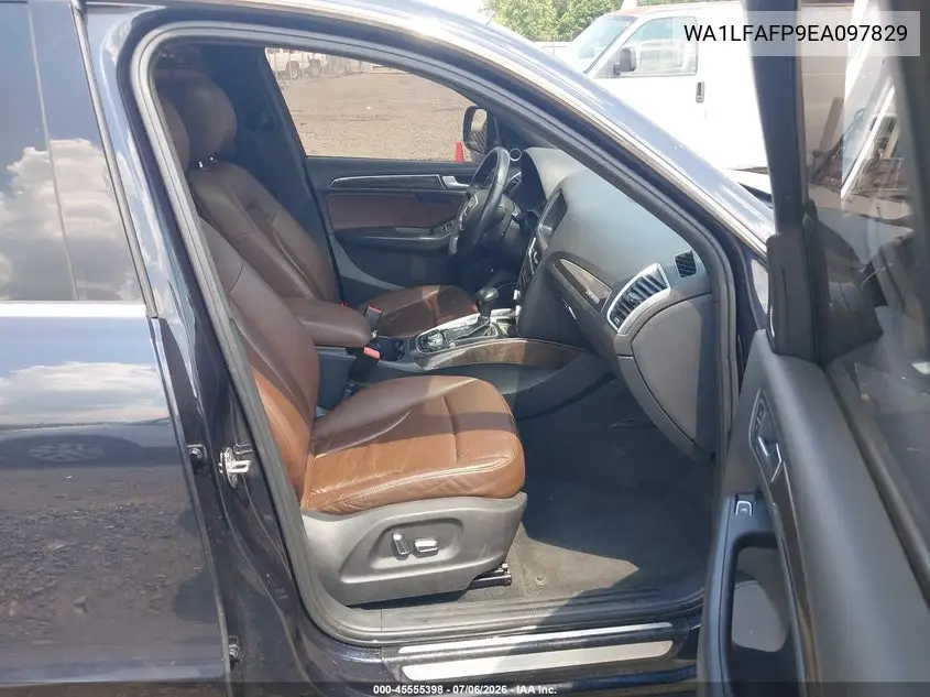2014 Audi Q5 2.0T Premium VIN: WA1LFAFP9EA097829 Lot: 45555398