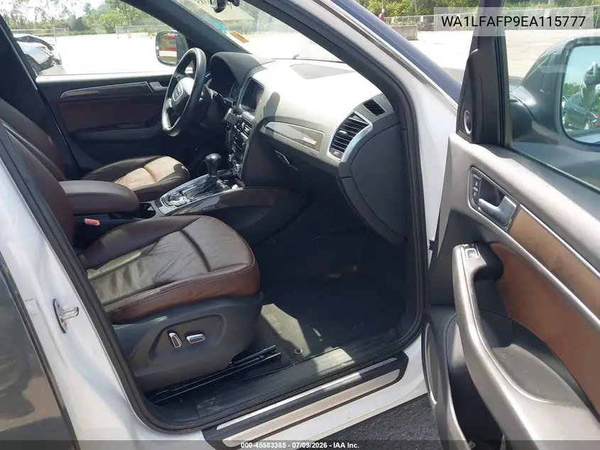 2014 Audi Q5 2.0T Premium VIN: WA1LFAFP9EA115777 Lot: 45583385