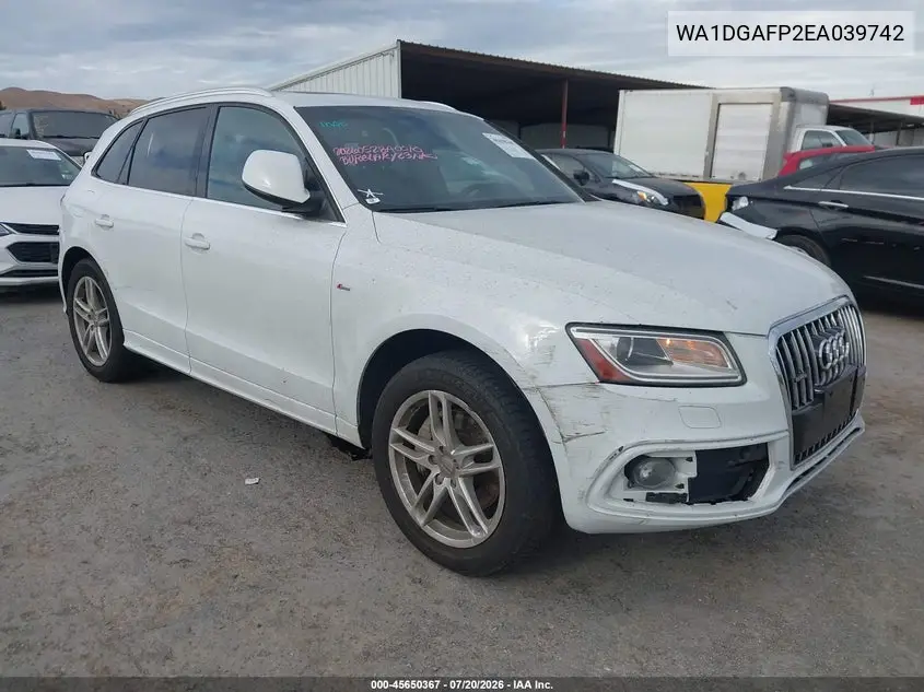 2014 Audi Q5 3.0T Premium Plus VIN: WA1DGAFP2EA039742 Lot: 45650367