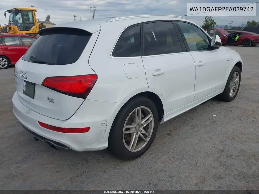 2014 Audi Q5 3.0T Premium Plus VIN: WA1DGAFP2EA039742 Lot: 45650367