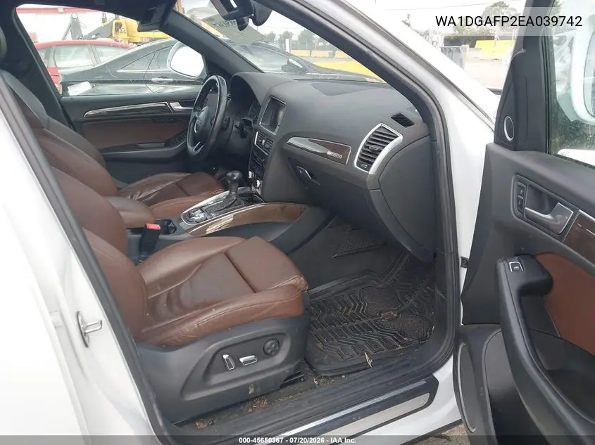 2014 Audi Q5 3.0T Premium Plus VIN: WA1DGAFP2EA039742 Lot: 45650367
