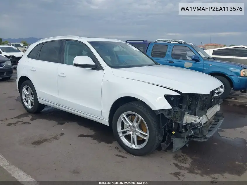2014 Audi Q5 3.0 Tdi Premium Plus VIN: WA1VMAFP2EA113576 Lot: 45687858