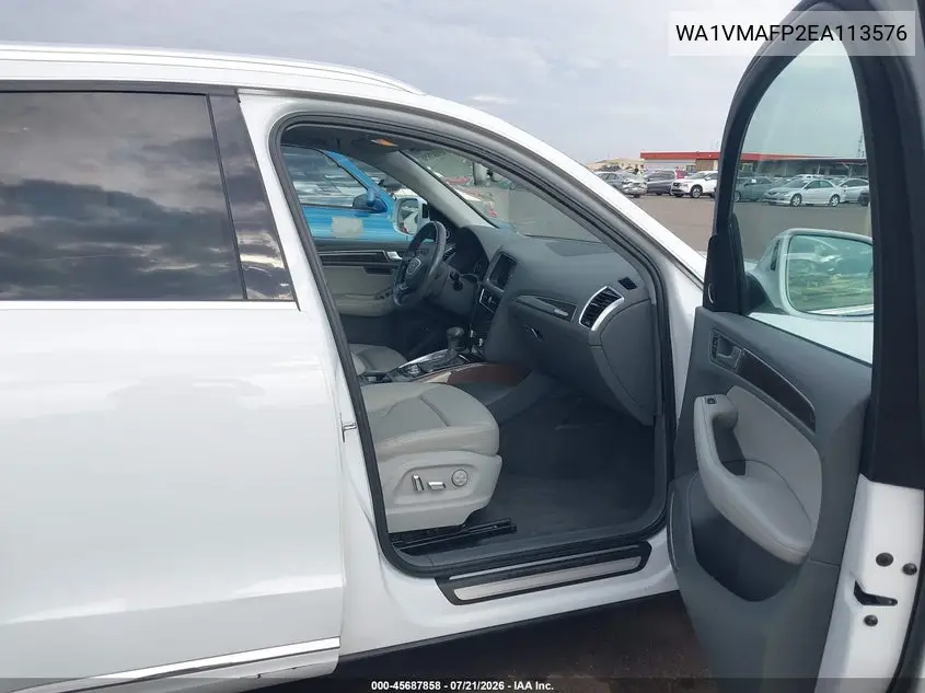2014 Audi Q5 3.0 Tdi Premium Plus VIN: WA1VMAFP2EA113576 Lot: 45687858