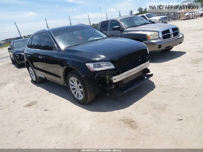 2015 Audi Q5 2.0T Premium VIN: WA1CFAFP8FA114069 Lot: 45347077