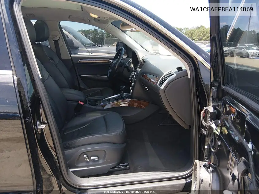 2015 Audi Q5 2.0T Premium VIN: WA1CFAFP8FA114069 Lot: 45347077
