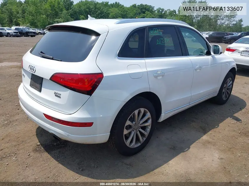 2015 Audi Q5 2.0T Premium VIN: WA1LFAFP6FA133607 Lot: 45501274