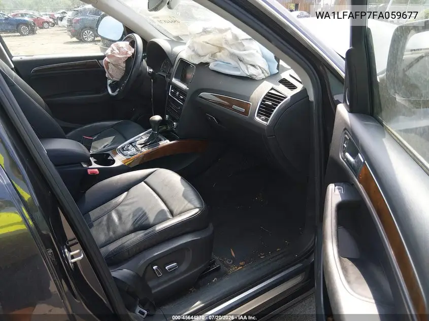 2015 Audi Q5 2.0T Premium VIN: WA1LFAFP7FA059677 Lot: 45644870