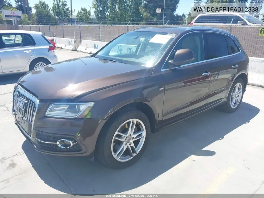 2015 Audi Q5 3.0T Premium Plus VIN: WA1DGAFP1FA012338 Lot: 45666696