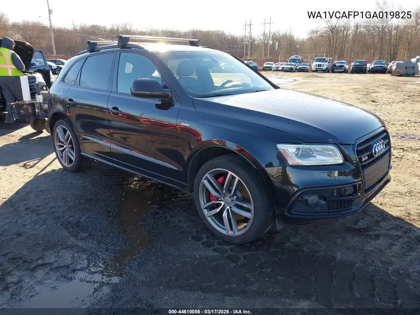 2016 Audi Sq5 3.0T Premium Plus VIN: WA1VCAFP1GA019825 Lot: 44610056