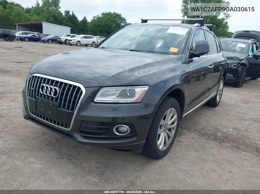 2016 Audi Q5 2.0T Premium VIN: WA1C2AFP9GA030615 Lot: 45297790