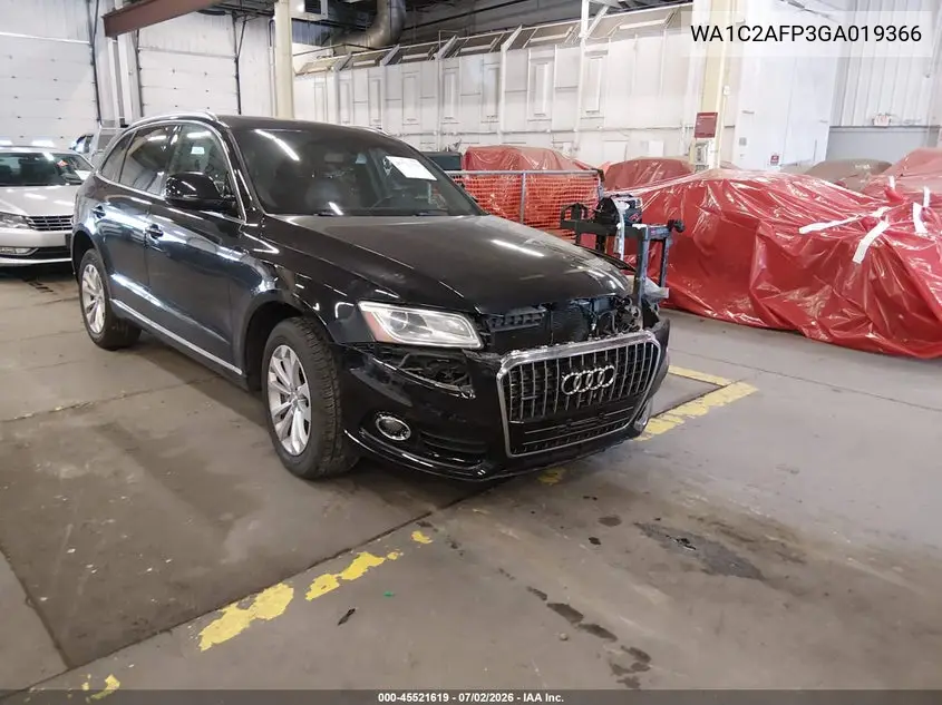 2016 Audi Q5 2.0T Premium VIN: WA1C2AFP3GA019366 Lot: 45521619