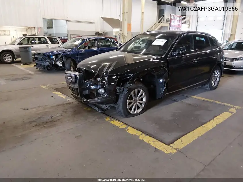 2016 Audi Q5 2.0T Premium VIN: WA1C2AFP3GA019366 Lot: 45521619