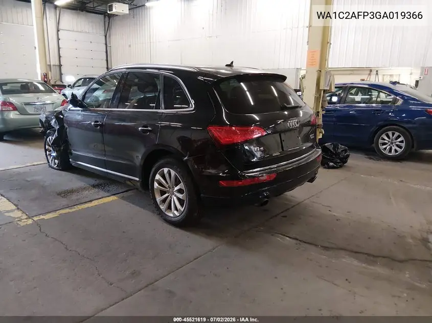 2016 Audi Q5 2.0T Premium VIN: WA1C2AFP3GA019366 Lot: 45521619