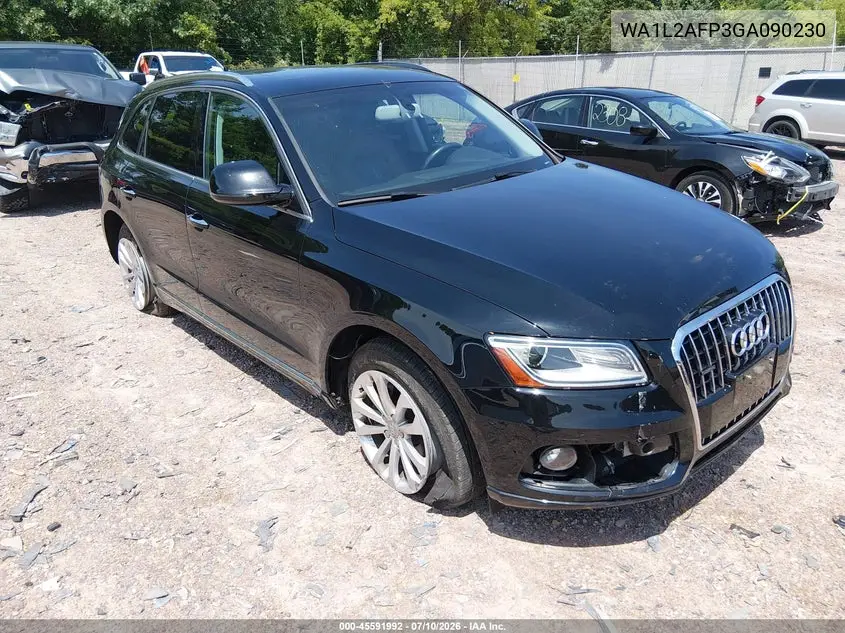 2016 Audi Q5 2.0T Premium VIN: WA1L2AFP3GA090230 Lot: 45591992