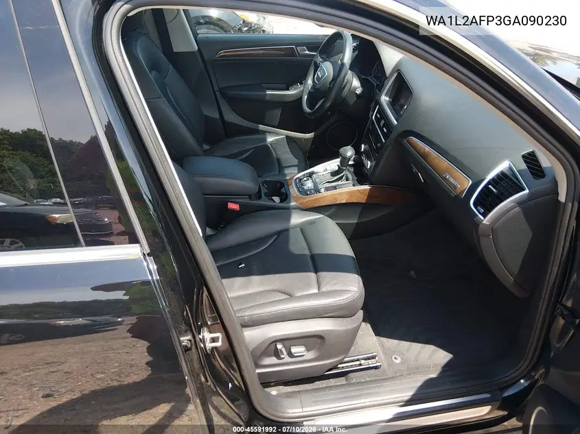 2016 Audi Q5 2.0T Premium VIN: WA1L2AFP3GA090230 Lot: 45591992