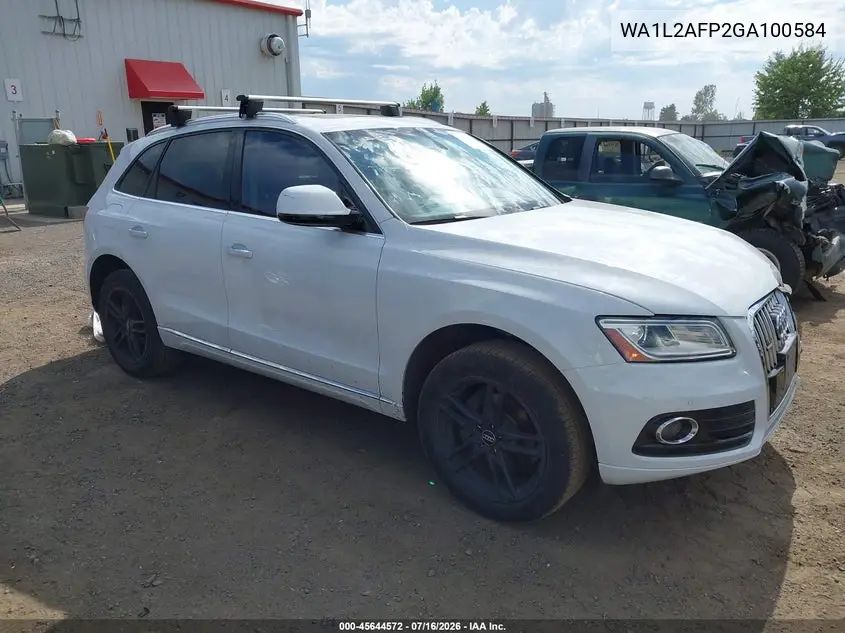 2016 Audi Q5 2.0T Premium VIN: WA1L2AFP2GA100584 Lot: 45644572
