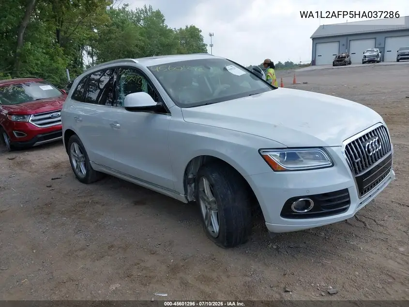 2017 Audi Q5 2.0T Premium VIN: WA1L2AFP5HA037286 Lot: 45601296