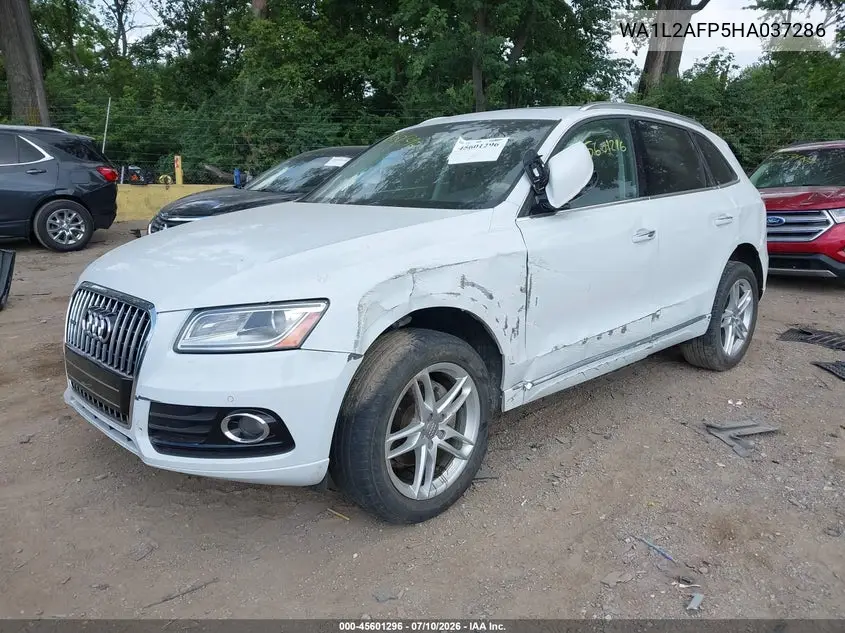 2017 Audi Q5 2.0T Premium VIN: WA1L2AFP5HA037286 Lot: 45601296