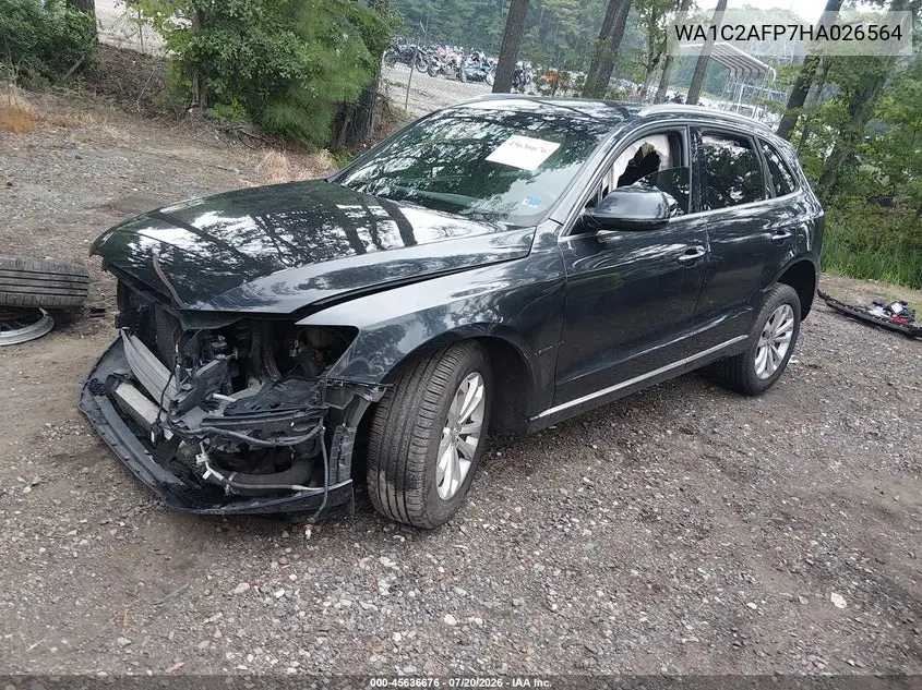 2017 Audi Q5 2.0T Premium VIN: WA1C2AFP7HA026564 Lot: 45636676