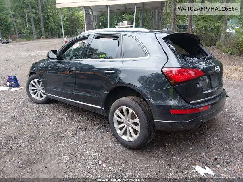 2017 Audi Q5 2.0T Premium VIN: WA1C2AFP7HA026564 Lot: 45636676
