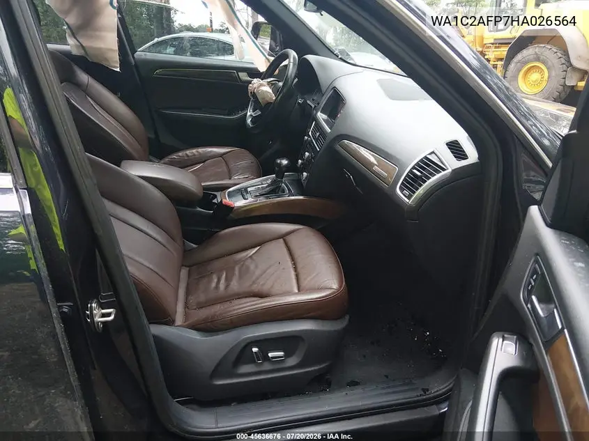 2017 Audi Q5 2.0T Premium VIN: WA1C2AFP7HA026564 Lot: 45636676