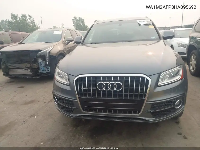 2017 Audi Q5 2.0T Premium VIN: WA1M2AFP3HA095692 Lot: 45645305