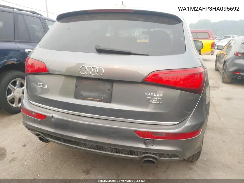 2017 Audi Q5 2.0T Premium VIN: WA1M2AFP3HA095692 Lot: 45645305