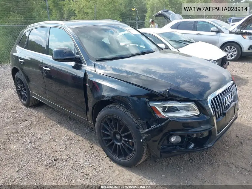 2017 Audi Q5 3.0T Premium Plus VIN: WA1W7AFP9HA028914 Lot: 45655532
