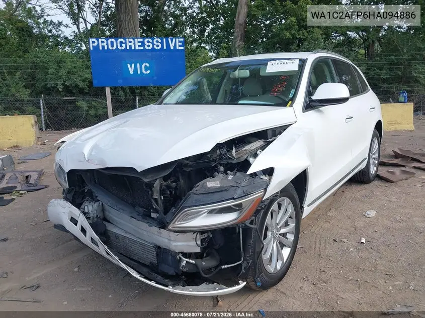 2017 Audi Q5 2.0T Premium VIN: WA1C2AFP6HA094886 Lot: 45680078