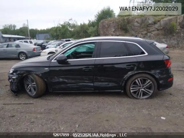 2018 Audi Q5 Progressiv S-Line VIN: WA1ENAFY7J2002029 Lot: 12617059