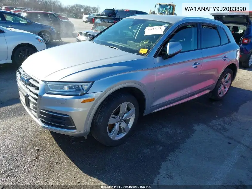 WA1ANAFY9J2083890 2018 Audi Q5 2.0T Premium/2.0T Tech Premium