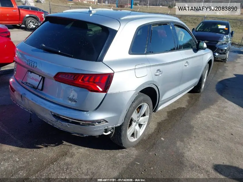 WA1ANAFY9J2083890 2018 Audi Q5 2.0T Premium/2.0T Tech Premium