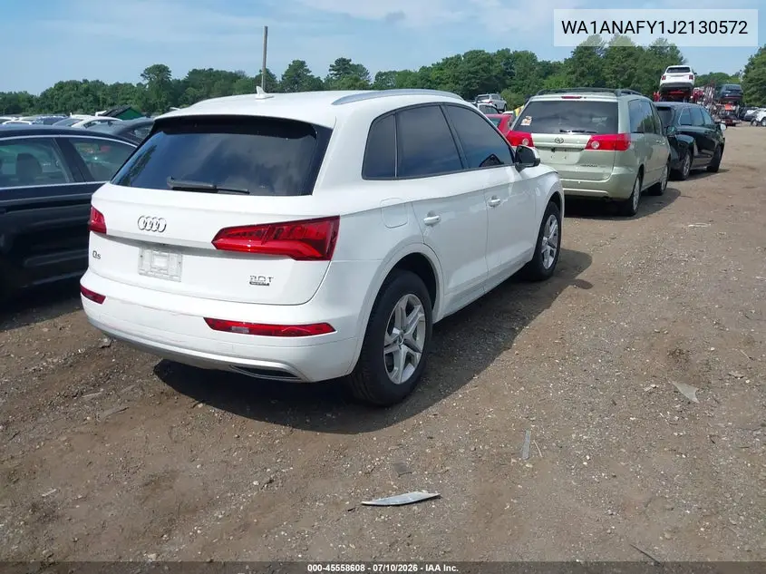 2018 Audi Q5 2.0T Premium/2.0T Tech Premium VIN: WA1ANAFY1J2130572 Lot: 45558608