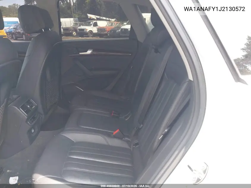 2018 Audi Q5 2.0T Premium/2.0T Tech Premium VIN: WA1ANAFY1J2130572 Lot: 45558608