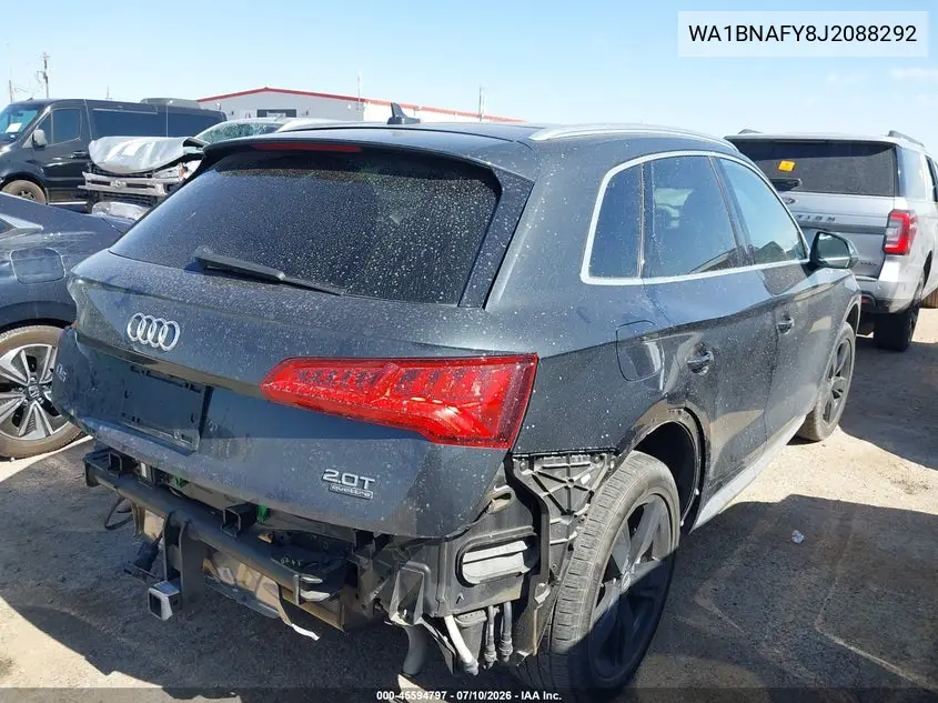 2018 Audi Q5 2.0T Premium/2.0T Tech Premium VIN: WA1BNAFY8J2088292 Lot: 45594797
