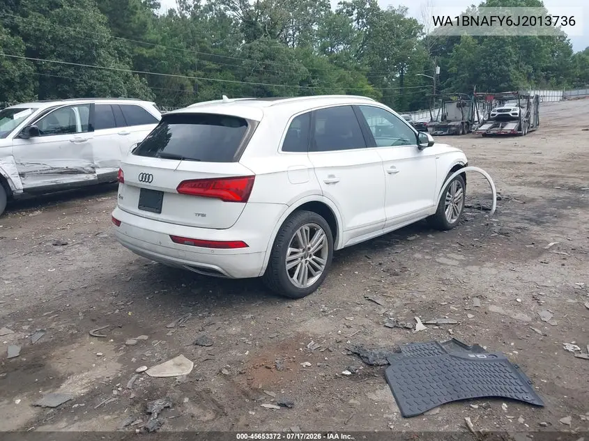 2018 Audi Q5 2.0T Premium/2.0T Tech Premium VIN: WA1BNAFY6J2013736 Lot: 45653372