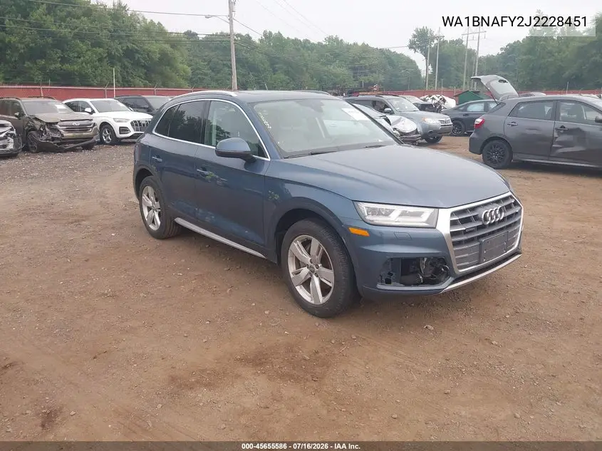 2018 Audi Q5 VIN: WA1BNAFY2J2228451 Lot: 45655586