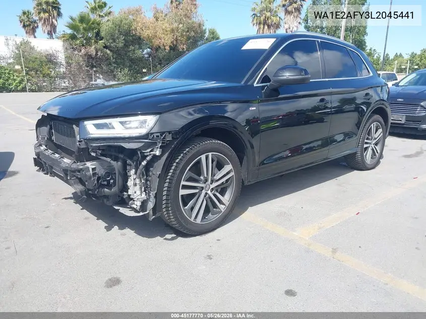 2020 Audi Q5 Premium Plus 55 Tfsi E Quattro S Tronic VIN: WA1E2AFY3L2045441 Lot: 45177770