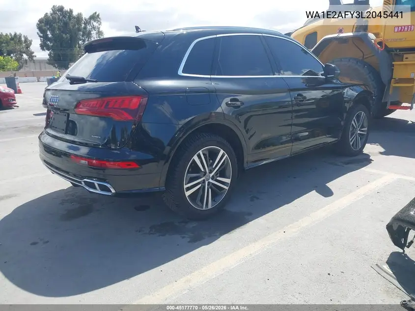 2020 Audi Q5 Premium Plus 55 Tfsi E Quattro S Tronic VIN: WA1E2AFY3L2045441 Lot: 45177770
