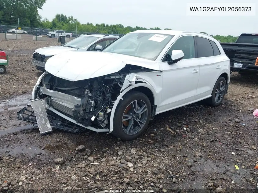 2020 Audi Q5 Premium 55 Tfsi E Quattro S Tronic VIN: WA1G2AFY0L2056373 Lot: 45308817